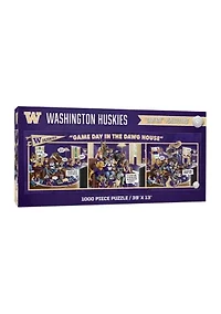 YouTheFan NCAA Washington Huskies Game Day in the Dog House 1000pc Puzzle