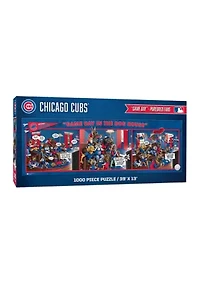YouTheFan MLB Chicago Cubs Game Day in the Dog House 1000pc Puzzle