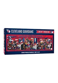 Cleveland Indians YouTheFan MLB Cleveland Guardians Game Day in the Dog House 1000pc Puzzle