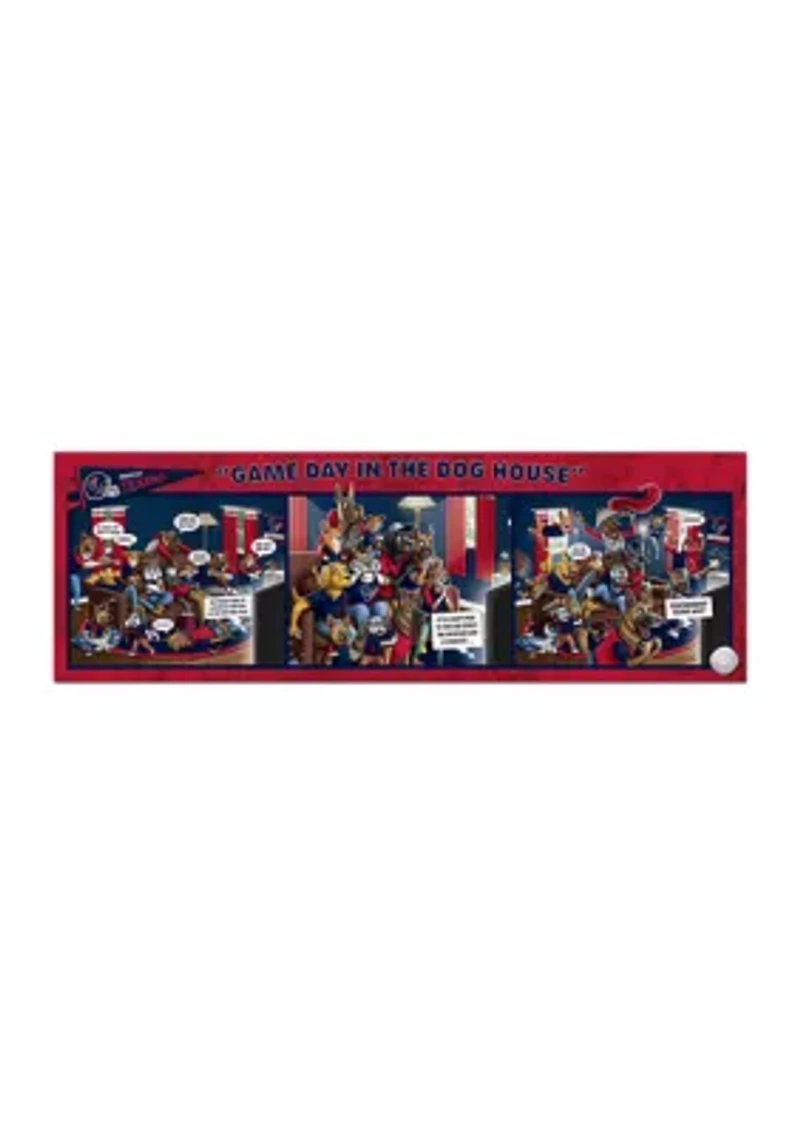 YouTheFan NFL Houston Texans Game Day in the Dog House 1000pc Puzzle