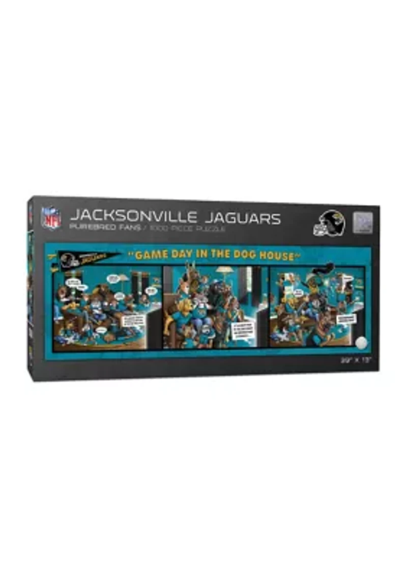 YouTheFan NFL Jacksonville Jaguars Game Day in the Dog House 1000pc Puzzle