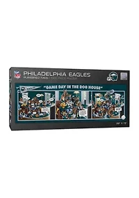 YouTheFan NFL Philadelphia Eagles Game Day in the Dog House 1000pc Puzzle