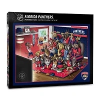 YouTheFan NHL Florida Panthers Purebred Fans 500pc Puzzle - "A Real Nailbiter"
