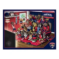YouTheFan NHL Florida Panthers Purebred Fans 500pc Puzzle - "A Real Nailbiter"
