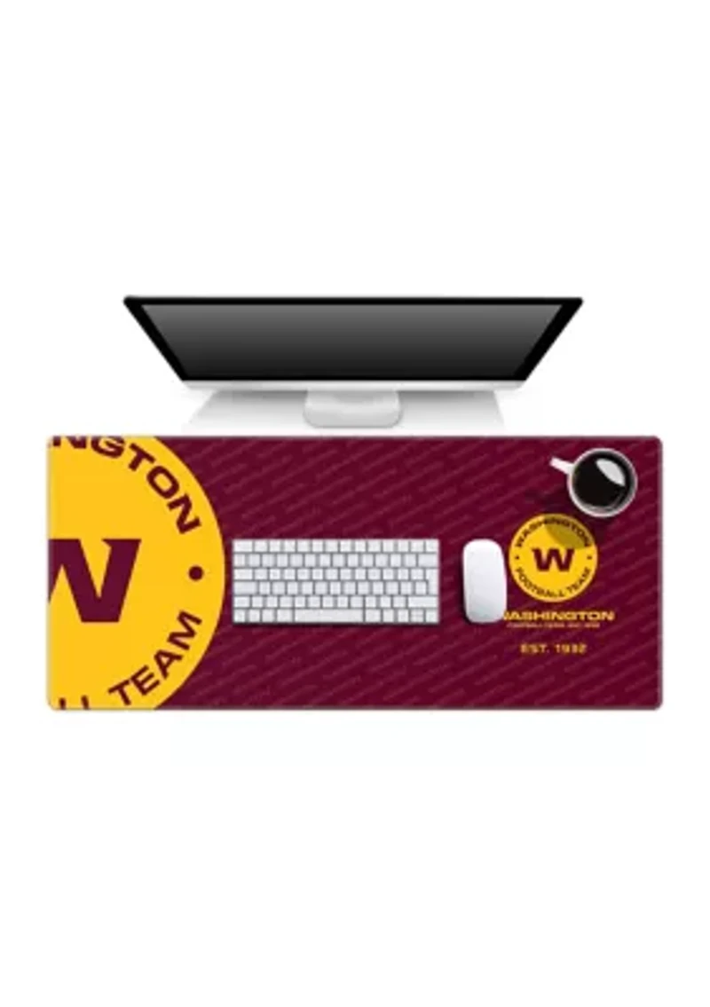 YouTheFan NFL Washington Commanders Logo Series Desk Pad