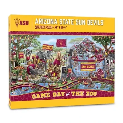 YouTheFan NCAA Arizona State Sun Devils Game Day At The Zoo 500pc Puzzle