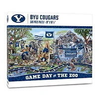 YouTheFan NCAA BYU Cougars Game Day At The Zoo 500pc Puzzle