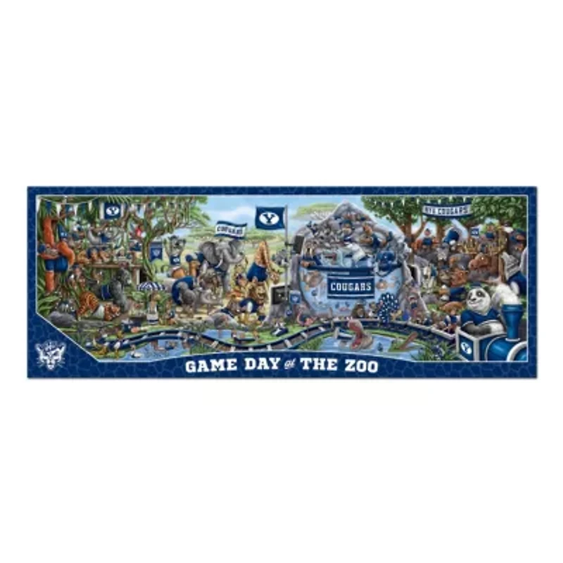 YouTheFan NCAA BYU Cougars Game Day At The Zoo 500pc Puzzle