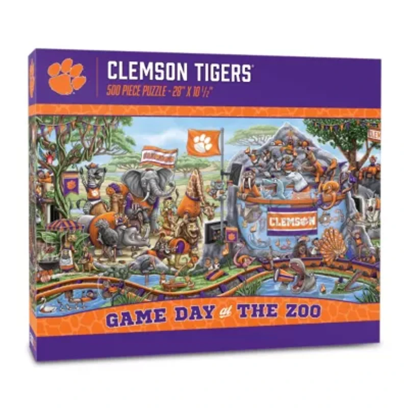 YouTheFan NCAA Clemson Tigers Game Day At The Zoo 500pc Puzzle