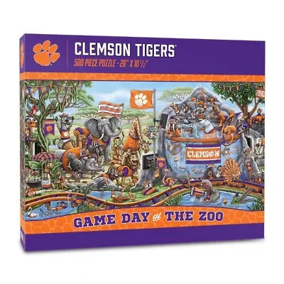 YouTheFan NCAA Clemson Tigers Game Day At The Zoo 500pc Puzzle