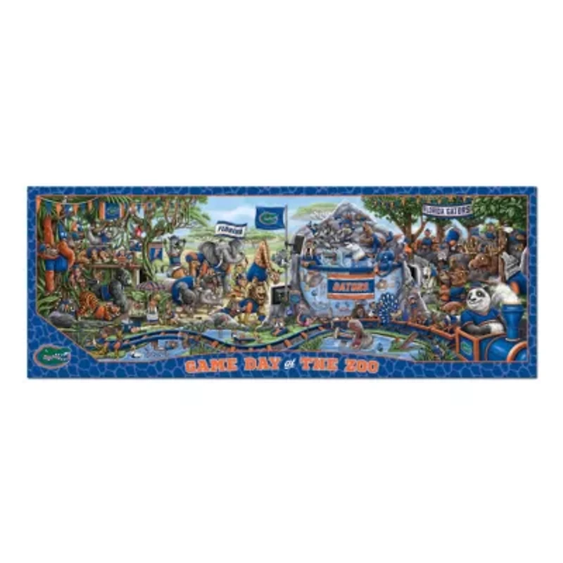 YouTheFan NCAA Florida Gators Game Day At The Zoo 500pc Puzzle