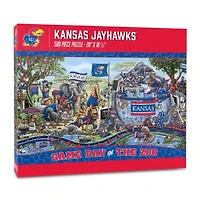 YouTheFan NCAA Kansas Jayhawks Game Day At The Zoo 500pc Puzzle