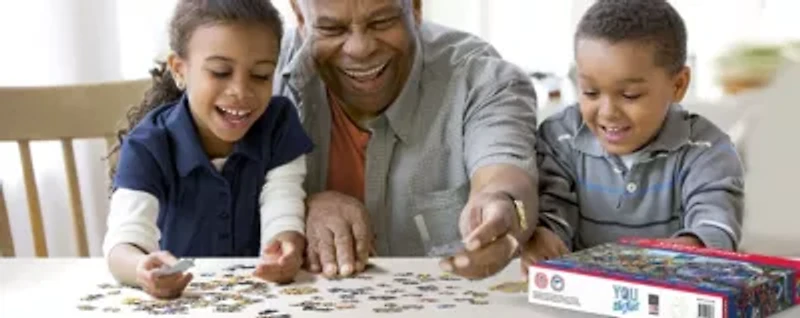 YouTheFan NCAA Kansas Jayhawks Game Day At The Zoo 500pc Puzzle