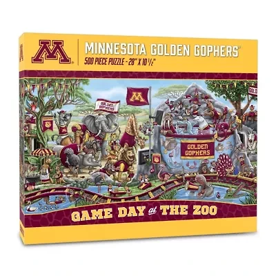 YouTheFan NCAA Minnesota Golden Gophers Game Day At The Zoo 500pc Puzzle