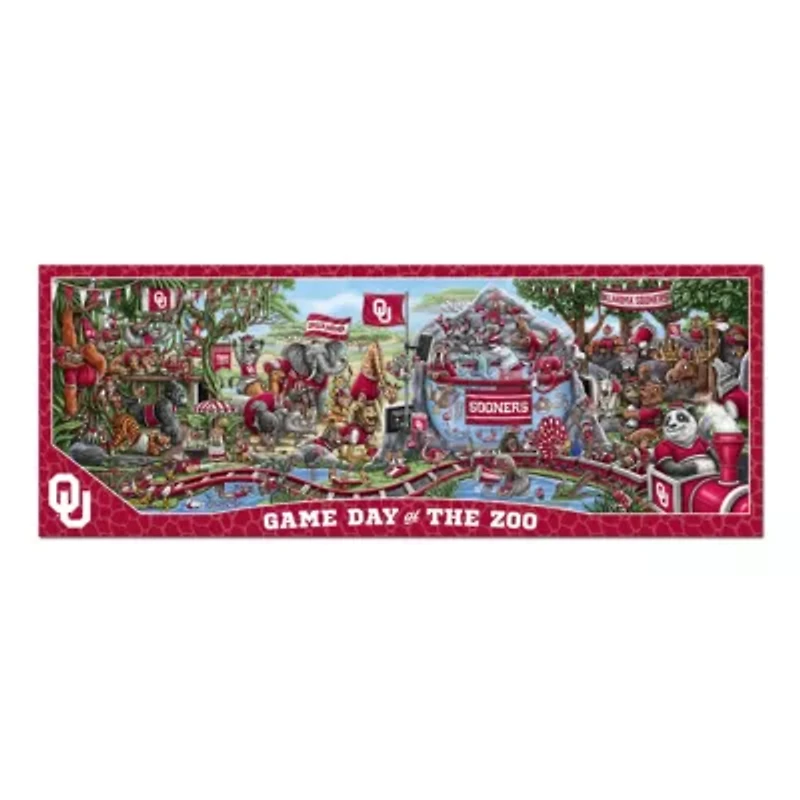 YouTheFan NCAA Oklahoma Sooners Game Day At The Zoo 500pc Puzzle