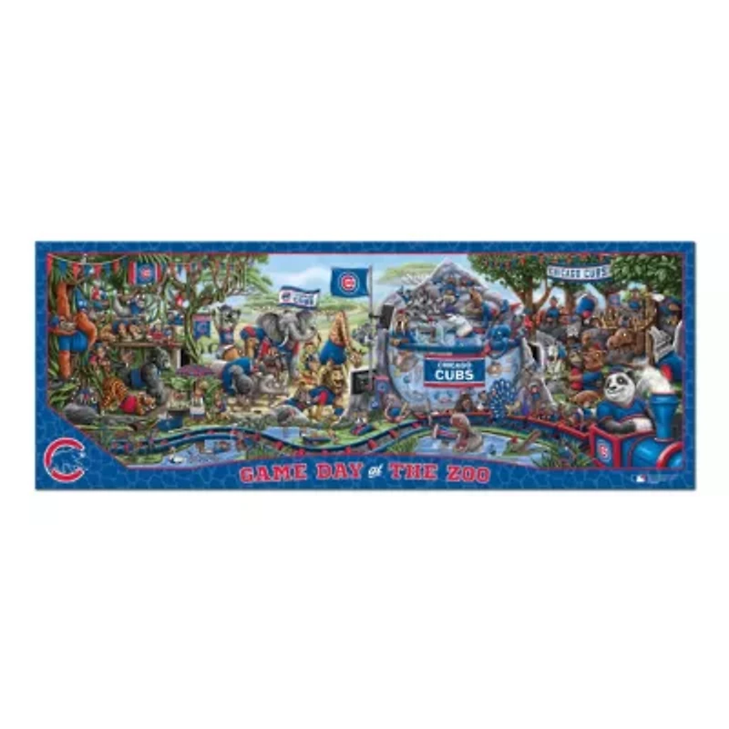 YouTheFan MLB Chicago Cubs Game Day At The Zoo 500pc Puzzle