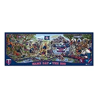 YouTheFan MLB Minnesota Twins Game Day At The Zoo 500pc Puzzle
