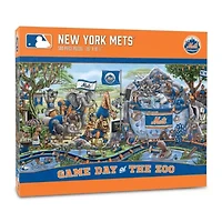 YouTheFan MLB New York Mets Game Day At The Zoo 500pc Puzzle