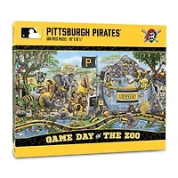 YouTheFan MLB Pittsburgh Pirates Game Day At The Zoo 500pc Puzzle
