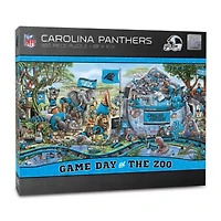 YouTheFan NFL Carolina Panthers Game Day At The Zoo 500pc Puzzle