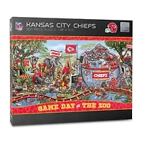 YouTheFan NFL Kansas City Chiefs Game Day At The Zoo 500pc Puzzle