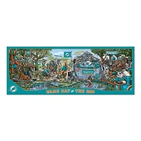 YouTheFan NFL Miami Dolphins Game Day At The Zoo 500pc Puzzle