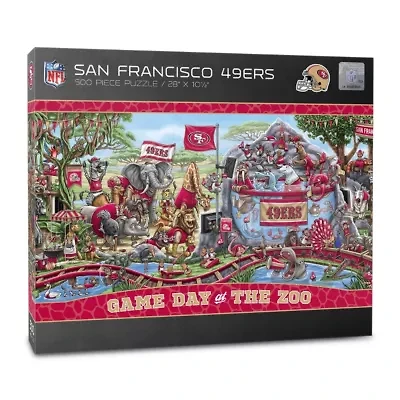 YouTheFan NFL San Francisco 49ers Game Day At The Zoo 500pc Puzzle