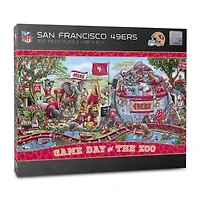 YouTheFan NFL San Francisco 49ers Game Day At The Zoo 500pc Puzzle