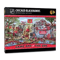 YouTheFan NHL Chicago Blackhawks Game Day At The Zoo 500pc Puzzle