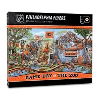 YouTheFan NHL Philadelphia Flyers Game Day At The Zoo 500pc Puzzle