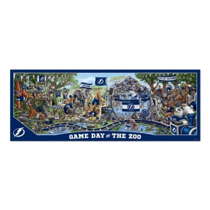 YouTheFan NHL Tampa Bay Lightning Game Day At The Zoo 500pc Puzzle