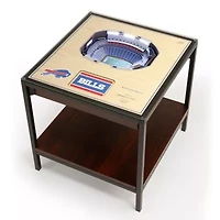 Denver Broncos YouTheFan NFL Buffalo Bills 25-Layer StadiumViews Lighted End Table - New Era Field