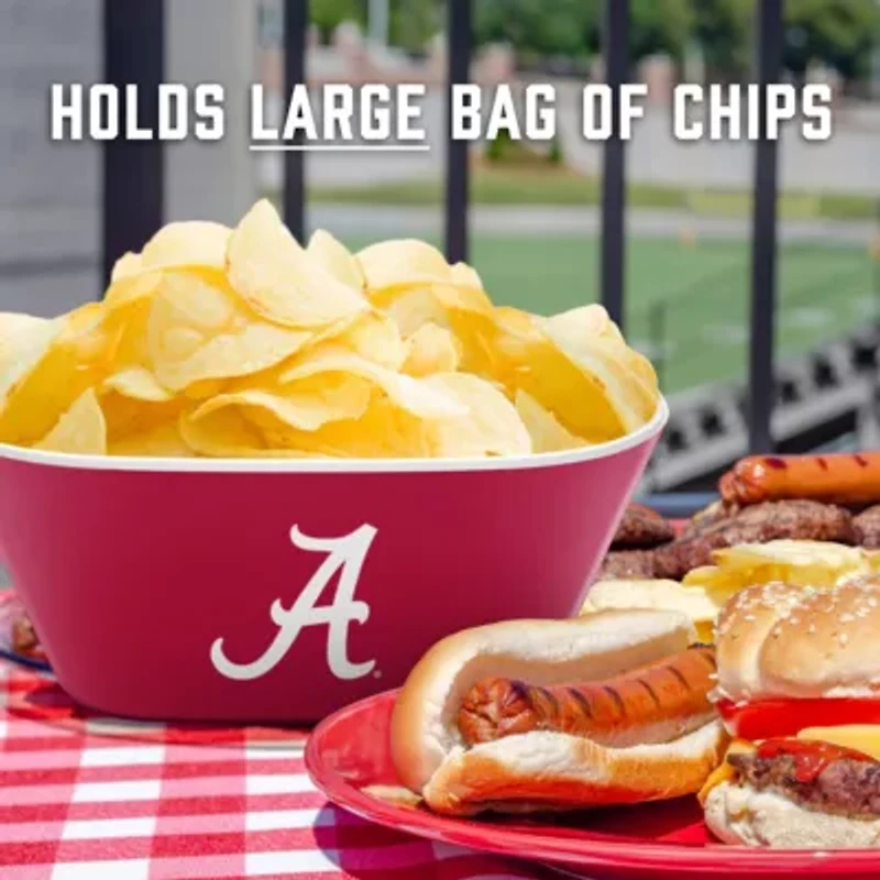 YouTheFan NCAA Alabama Crimson Tide Large Party Bowl