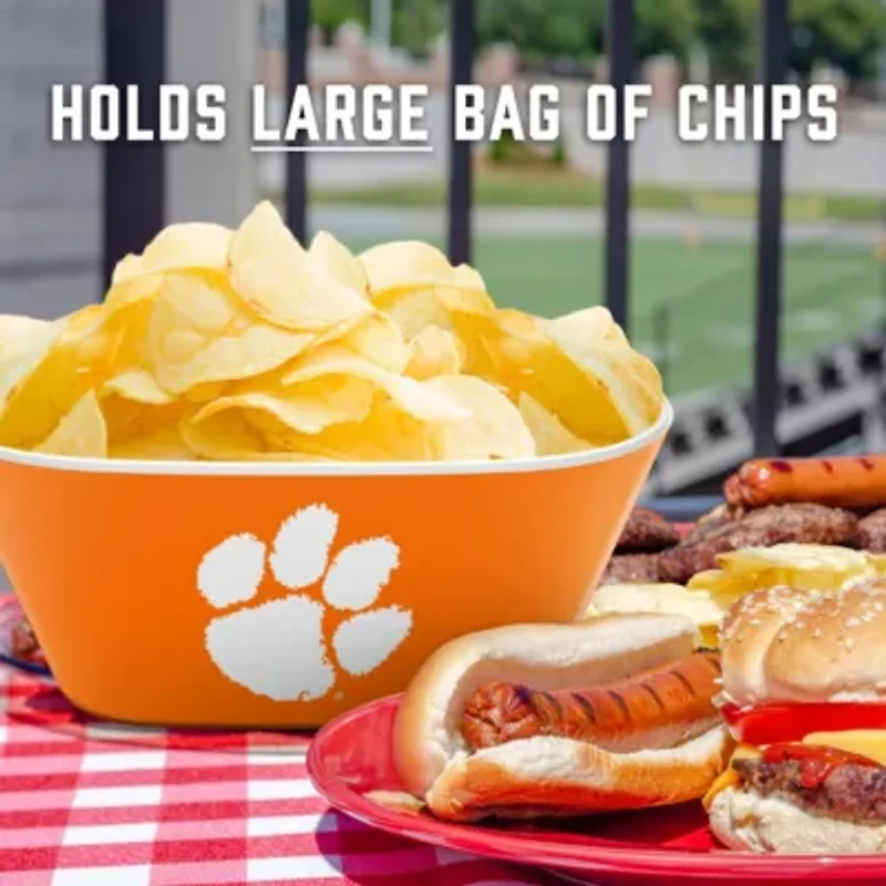 YouTheFan NCAA Clemson Tigers Large Party Bowl