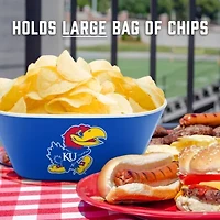 YouTheFan NCAA Kansas Jayhawks Large Party Bowl