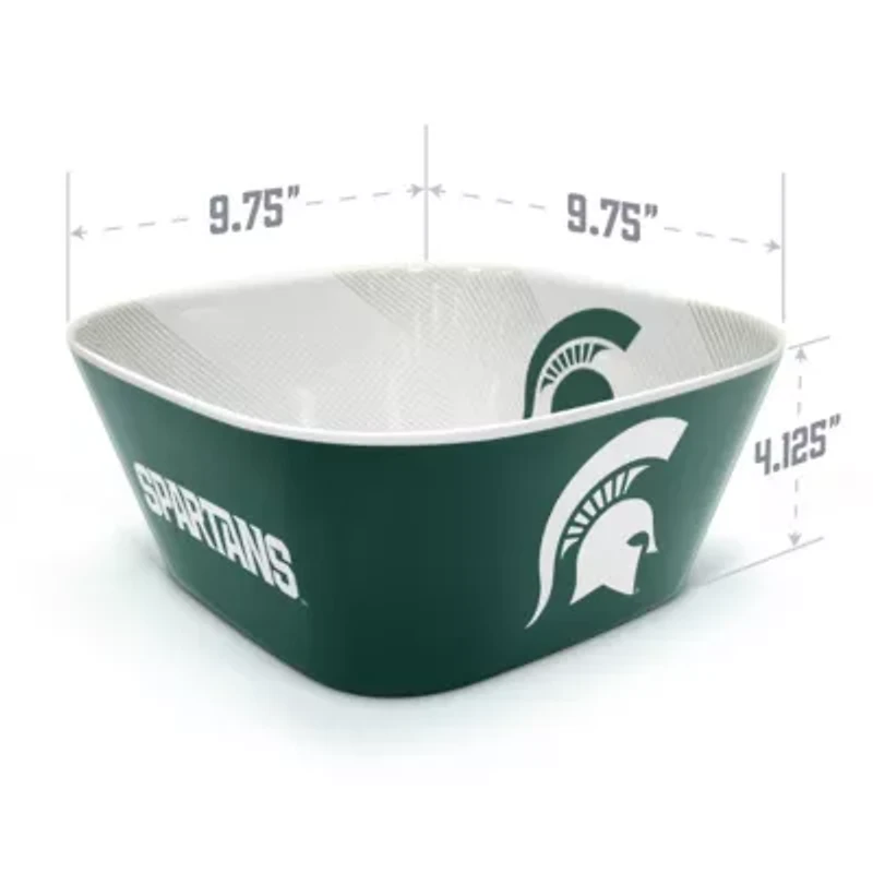 YouTheFan NCAA Michigan State Spartans Large Party Bowl