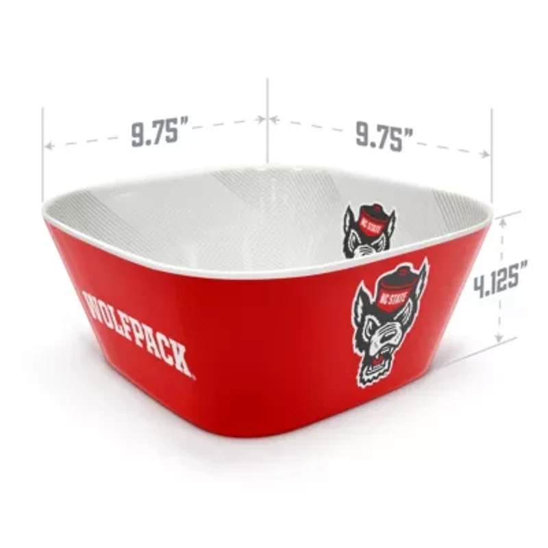 YouTheFan NCAA NC State Wolfpack Large Party Bowl