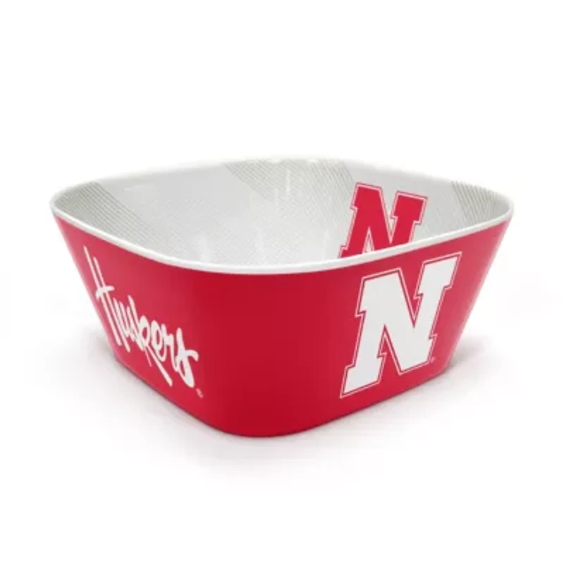YouTheFan NCAA Nebraska Cornhuskers Large Party Bowl