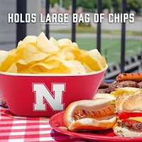 YouTheFan NCAA Nebraska Cornhuskers Large Party Bowl