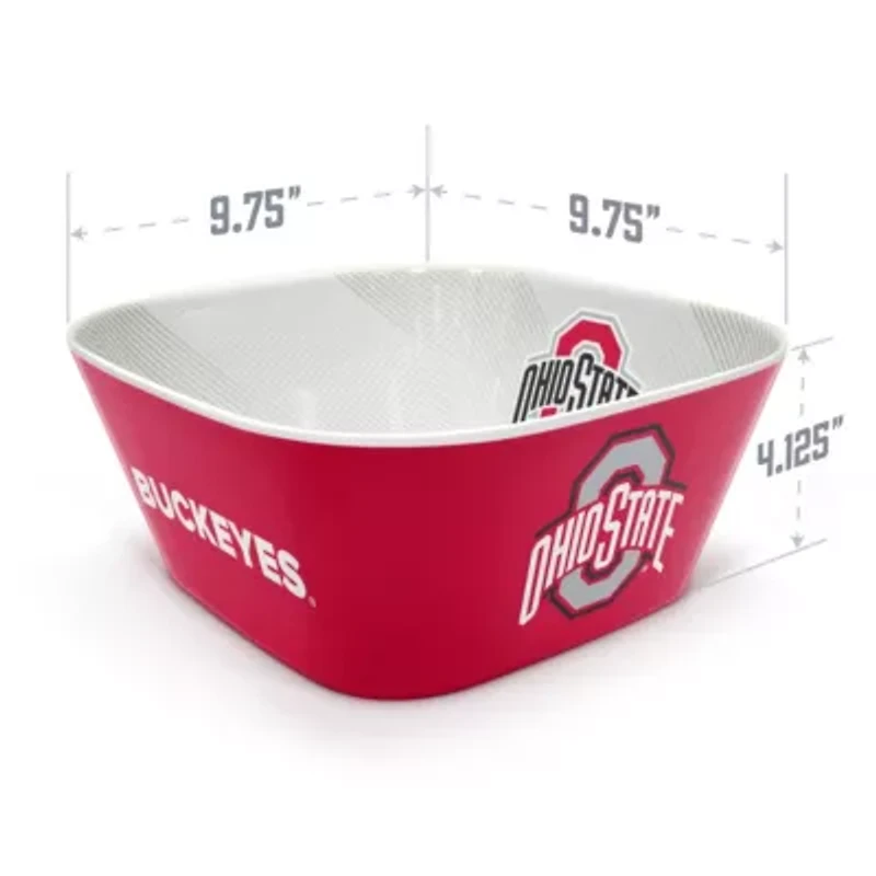 YouTheFan NCAA Ohio State Buckeyes Large Party Bowl