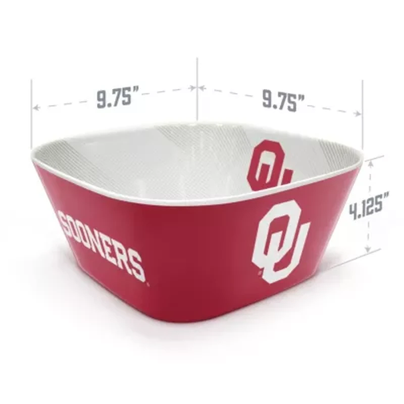 YouTheFan NCAA Oklahoma Sooners Large Party Bowl