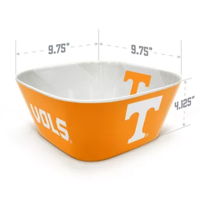YouTheFan NCAA Tennessee Volunteers Large Party Bowl