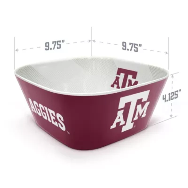 YouTheFan NCAA Texas A&M Aggies Large Party Bowl