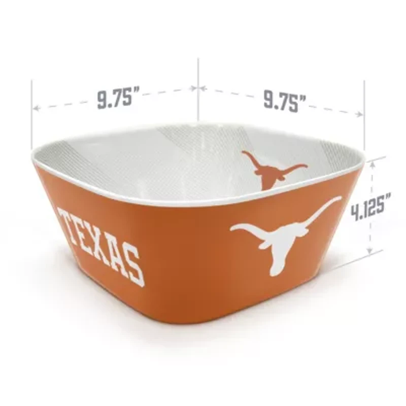 YouTheFan NCAA Texas Longhorns Large Party Bowl