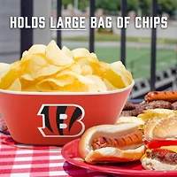 YouTheFan NFL Cincinnati Bengals Large Party Bowl