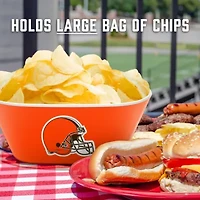 YouTheFan NFL Cleveland Browns Large Party Bowl