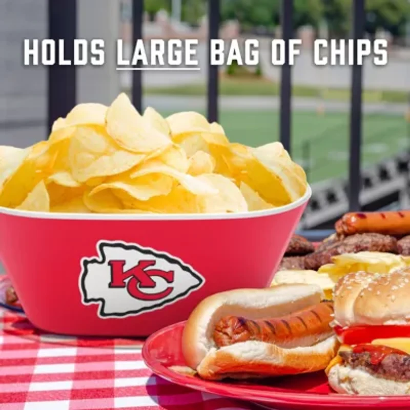 YouTheFan NFL Kansas City Chiefs Large Party Bowl