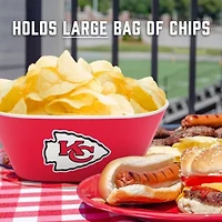 YouTheFan NFL Kansas City Chiefs Large Party Bowl