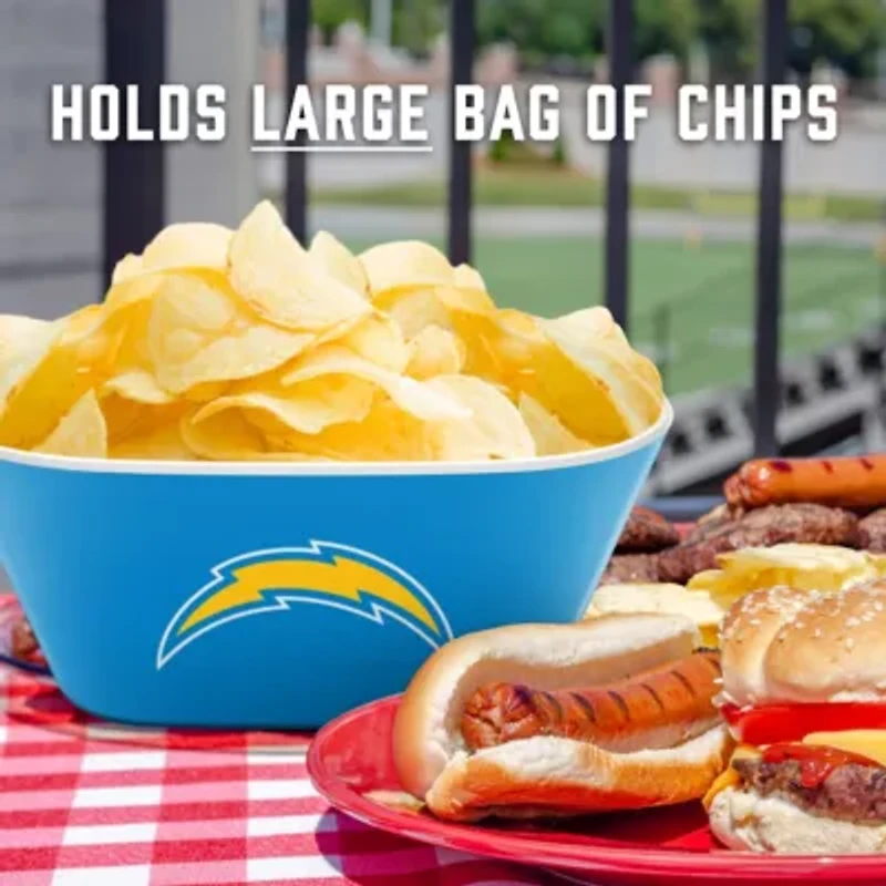 YouTheFan NFL Los Angeles Chargers Large Party Bowl