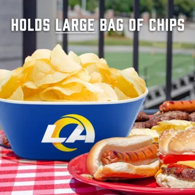 YouTheFan NFL Los Angeles Rams Large Party Bowl